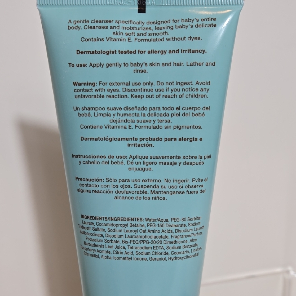 JAFRA Tender Moments Cleansing Baby Hair and Body Wash 6.7 Oz - Picture 3 of 4